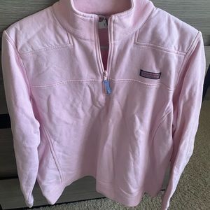 Light Pink Vineyard Vines 1/4 Zip